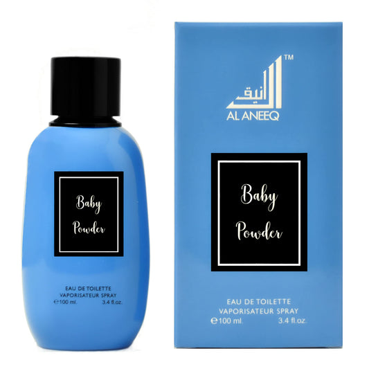 Al Aneeq Baby Powder Perfume Spray - Eau de Toilette (EDT) One Note Fragrance for Women (100ml)