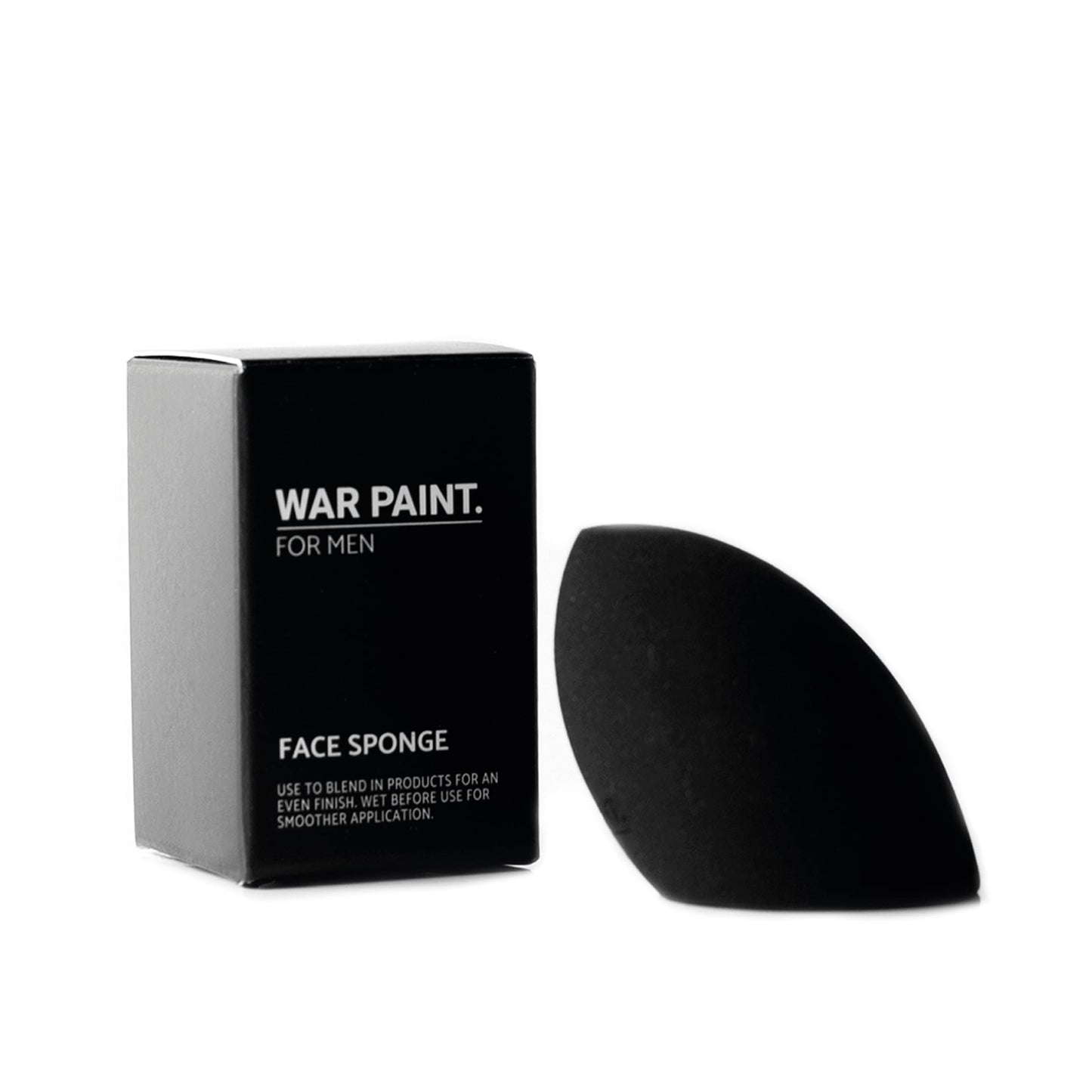 War Paint For Makeup Beauty Sponge - Latex Free Face Sponge for Soft & Smooth Makeup Blending & Application - Vegan Friendly & Cruelty-Free - Makeup Accessories For Men