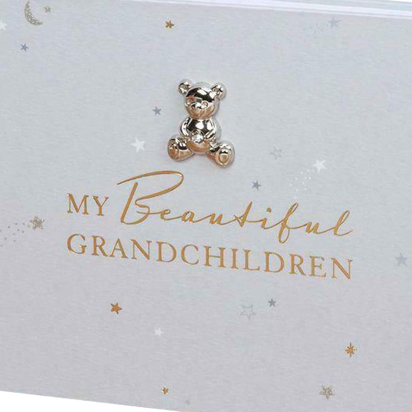 Widdle Celebrations Baby Brag Book Photo Album Gift - My Beautiful Grandchildren 0738