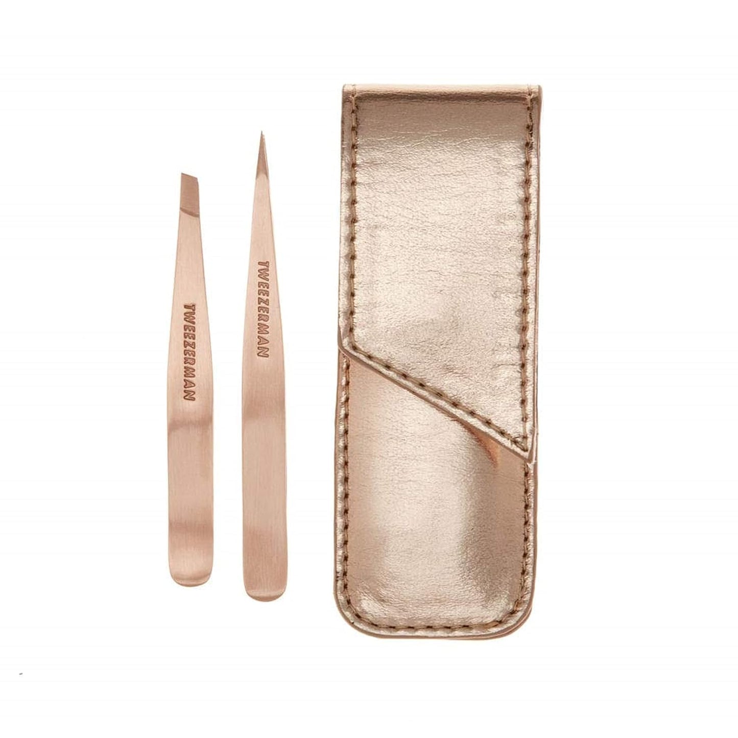 Tweezerman Petite Tweeze Set, Rose Gold Single