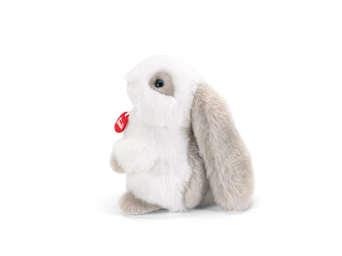 Trudi TUD23704 Rabbit White/Grey Small, soft toy, for kids of all ages. Rabbitts - Small