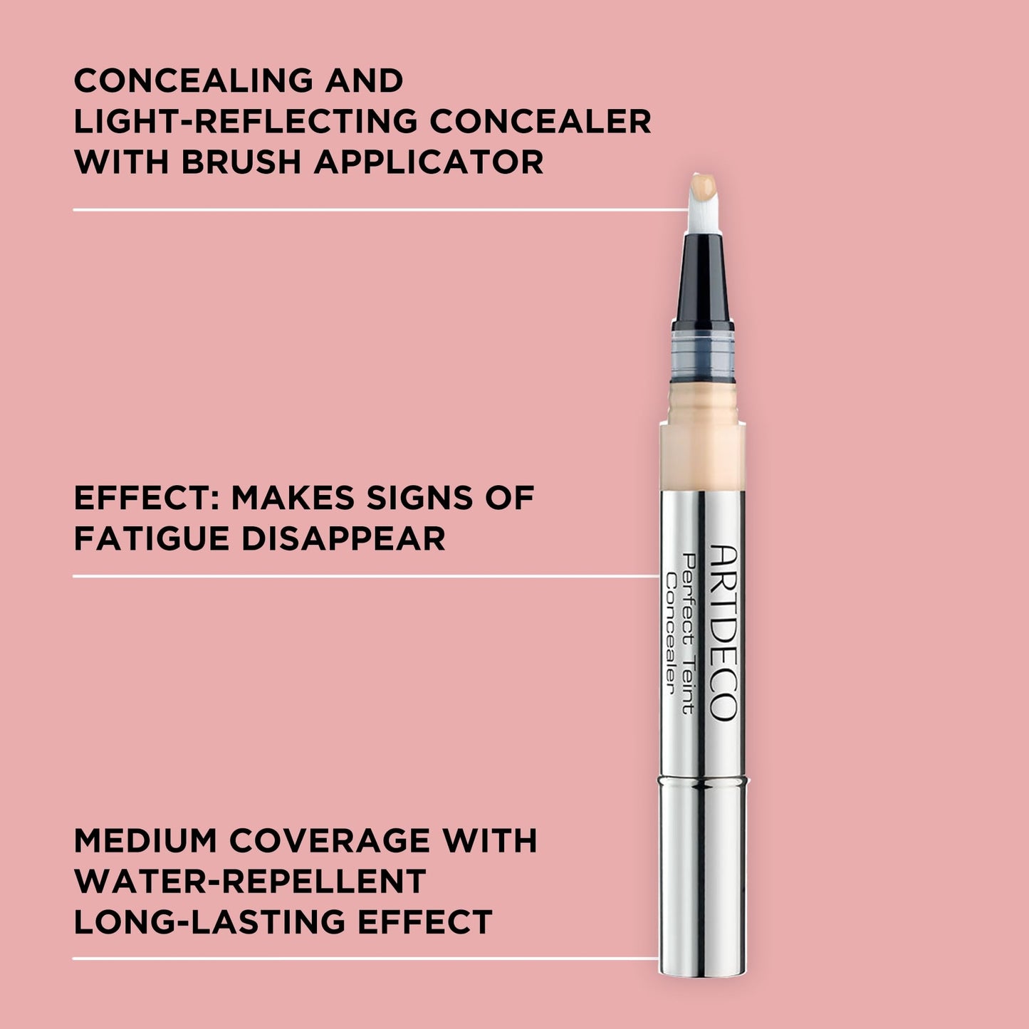 ARTDECO Perfect Complexion Concealer - Liquid Concealer for Covering Dark Circles - 1 x 1.8 ml Neutral light