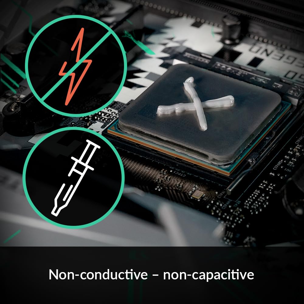 ARCTIC MX-4 (20 g) - Premium Performance Thermal Paste for all processors (CPU, GPU - PC, PS4, XBOX), very high thermal conductivity, long durability, safe application, non-conductive, non-capacitive