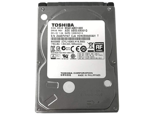 Toshiba 1TB 5400RPM 8MB Cache SATA 3.0Gb/s 2.5 inch PS3/PS4 Hard Drive - 3 Year Warranty