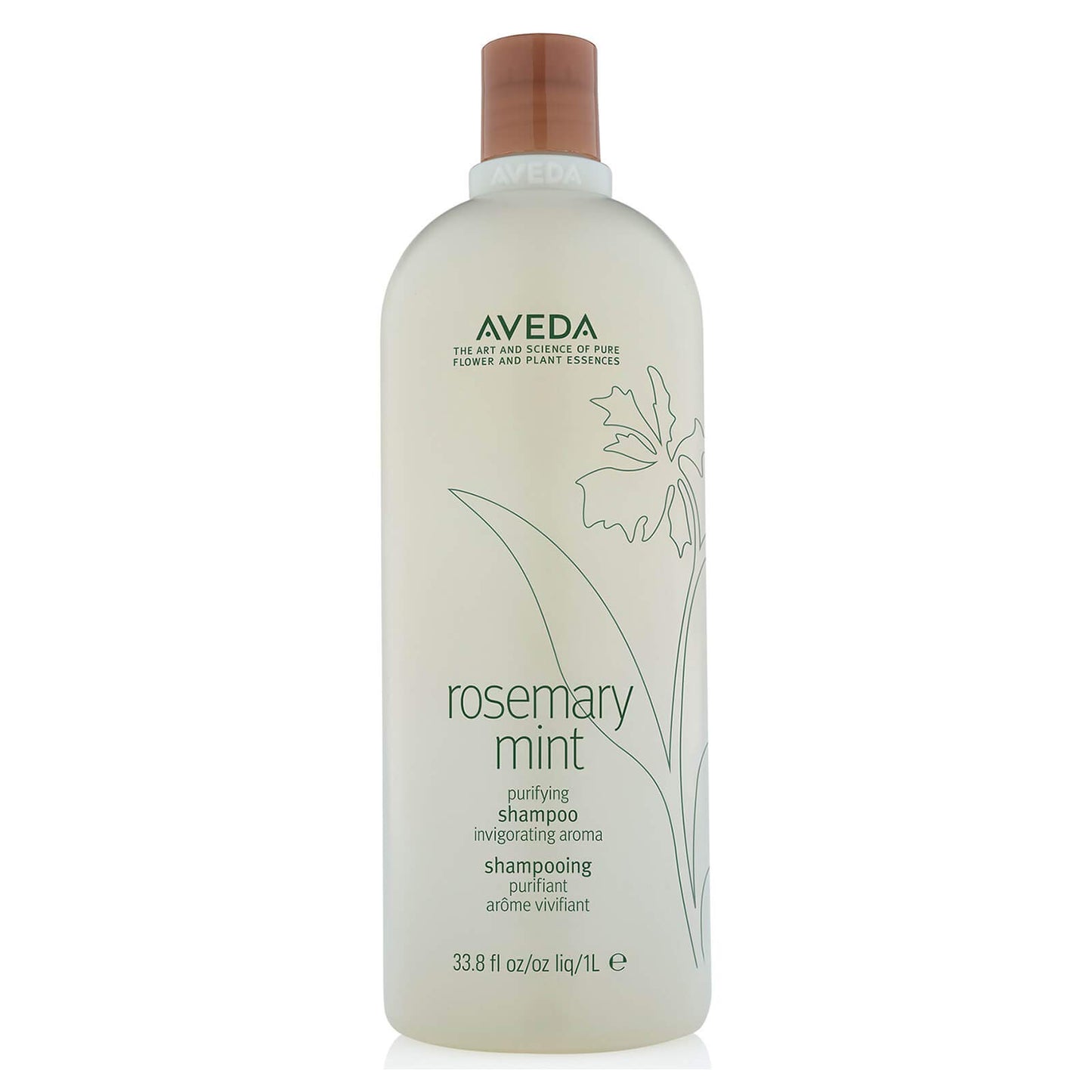 aveda Rosemary Mint Purifying Shampoo Litro Peppermint 1 l (Pack of 1)