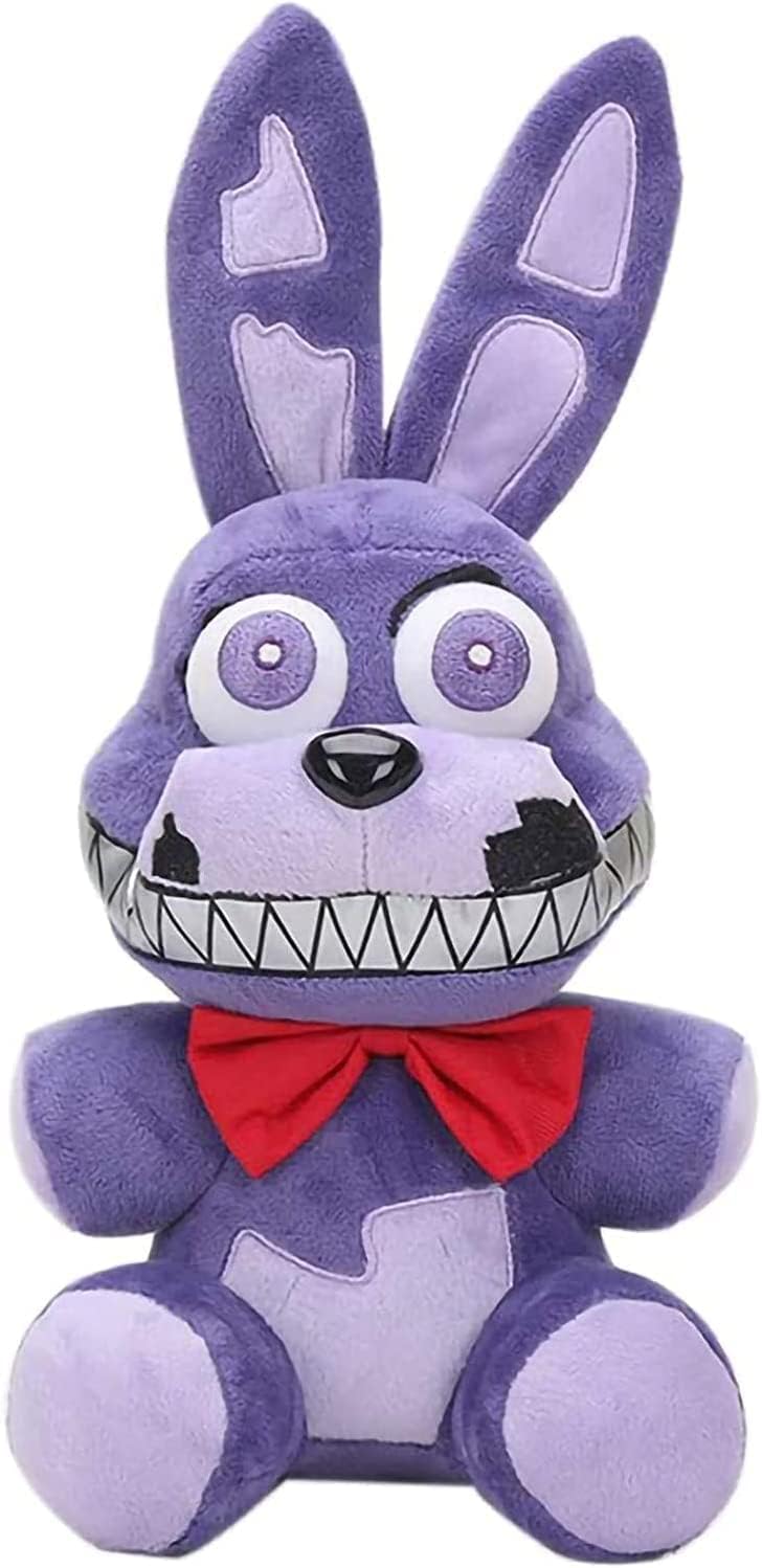 UNICHERRY FNAF Plushies 18cm FNAF Plushies Set Stuffed Animals Plush Toys - Foxy The Pirate and Bonnie, Foxy Plush Bonnie Plush Christmas Stuffed Plush Kids Toy 3A