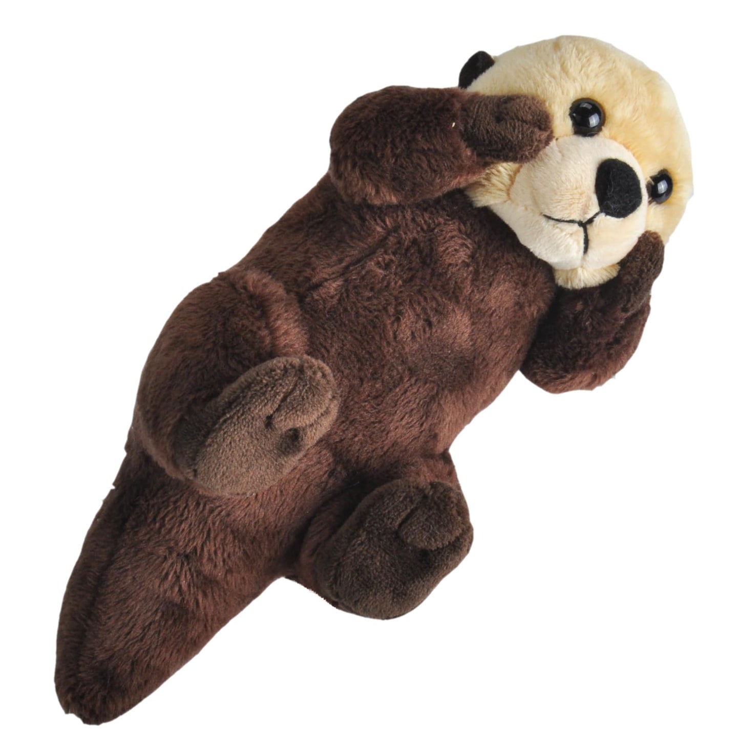 Wild Republic Wild Calls Sea Otter, Authentic Animal Sound, Stuffed Animal, 8 Inches, Gift for Kids, Plush Toy, Fill is Spun Recycled Water Bottles