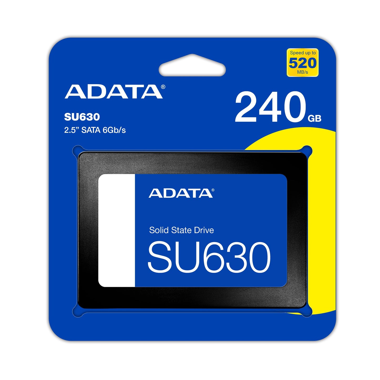 ADATA Ultimate SU630 240GB Solid State Drive, black 240 GB