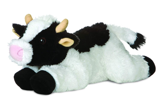 Aurora, 31430, Flopsies May Bell Cow, 12In, Soft Toy, Multi-Colour