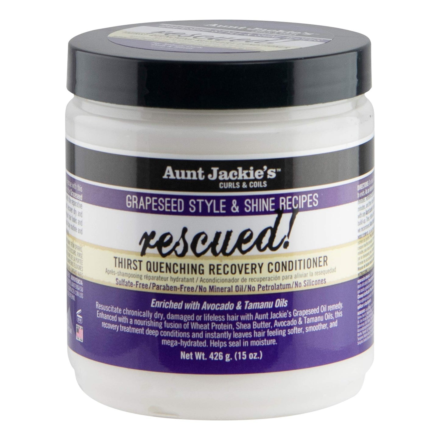 Aunt Jackie's Grapeseed Rescued Conditioner