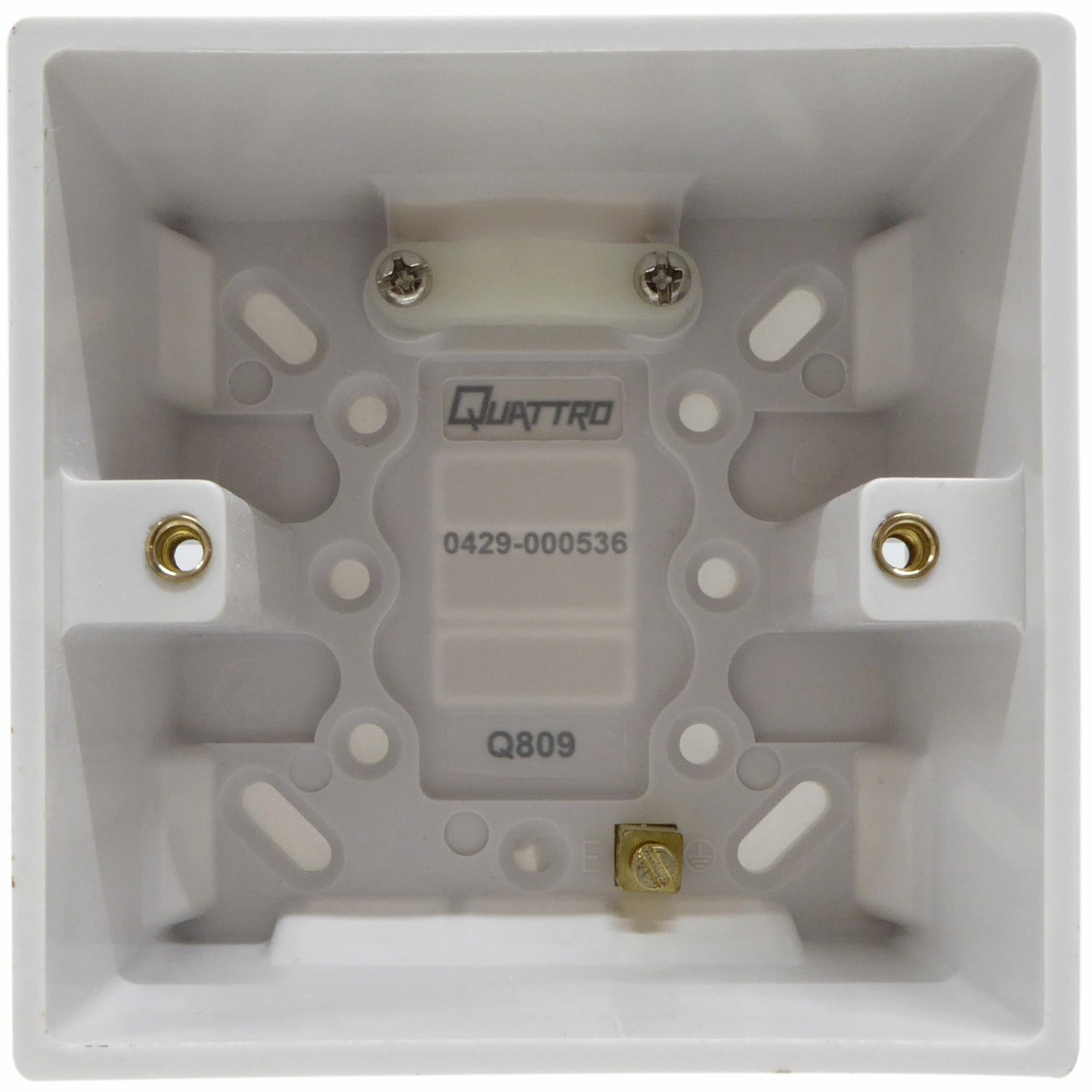 50A Shower Switch Ceiling Pull Cord Supplied with 47mm Surface Pattress Box 50 Amp