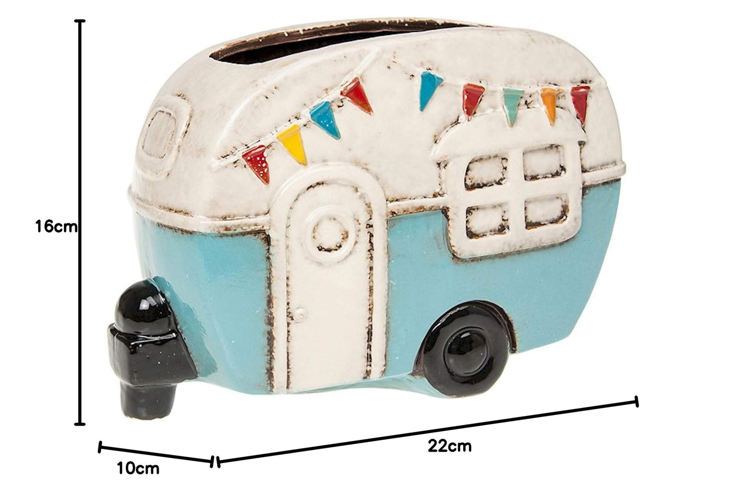 Village Pottery Caravan Plant Pot