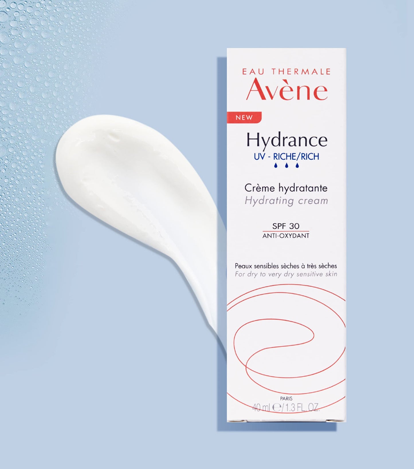 Avene Hydrance Hydrating Cream, 40 ml 40 ml (Pack of 1)