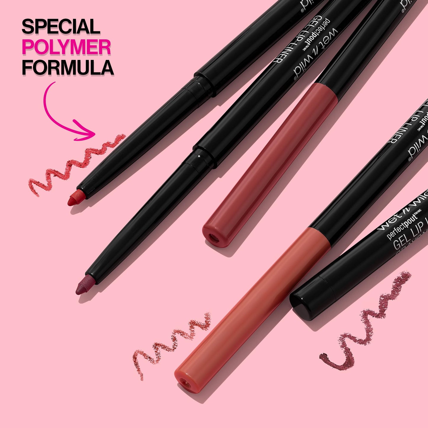 WET N WILD Perfect Pout Gel Lip Liner - Lay Down the Mauves (New!)