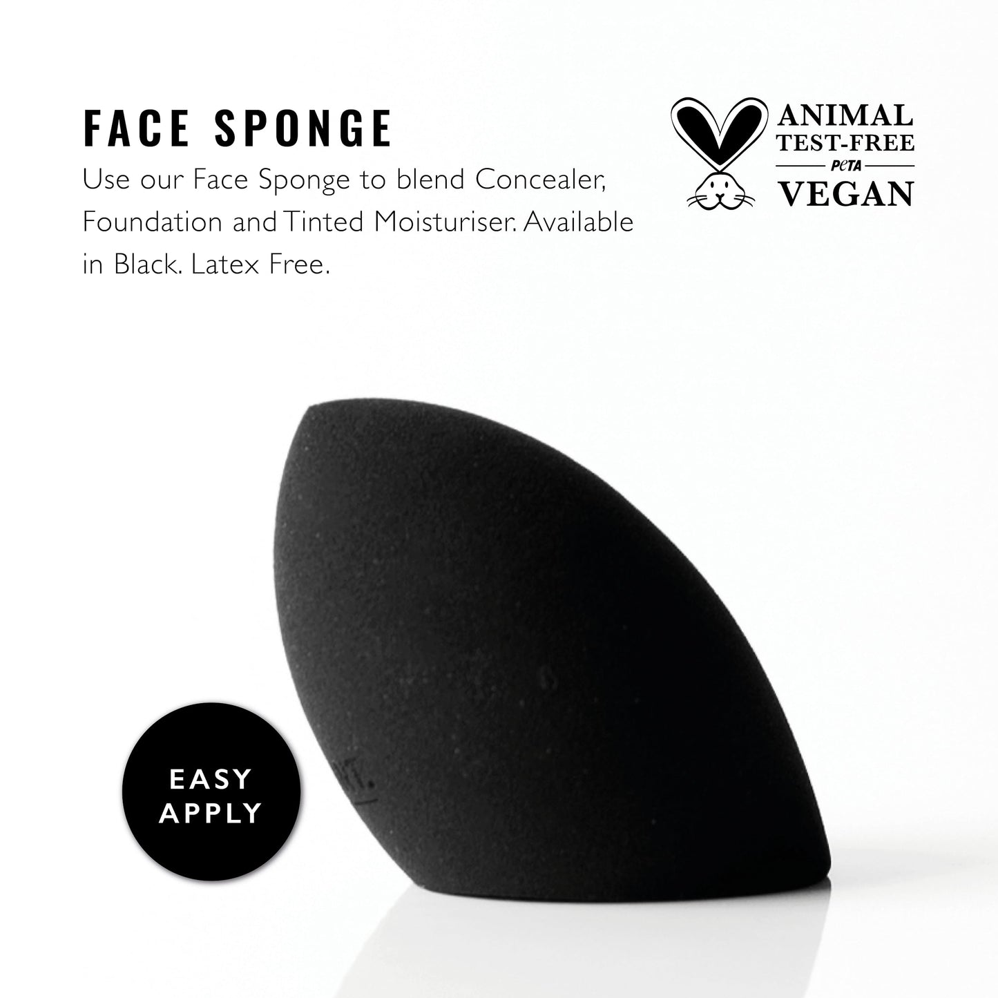 War Paint For Makeup Beauty Sponge - Latex Free Face Sponge for Soft & Smooth Makeup Blending & Application - Vegan Friendly & Cruelty-Free - Makeup Accessories For Men