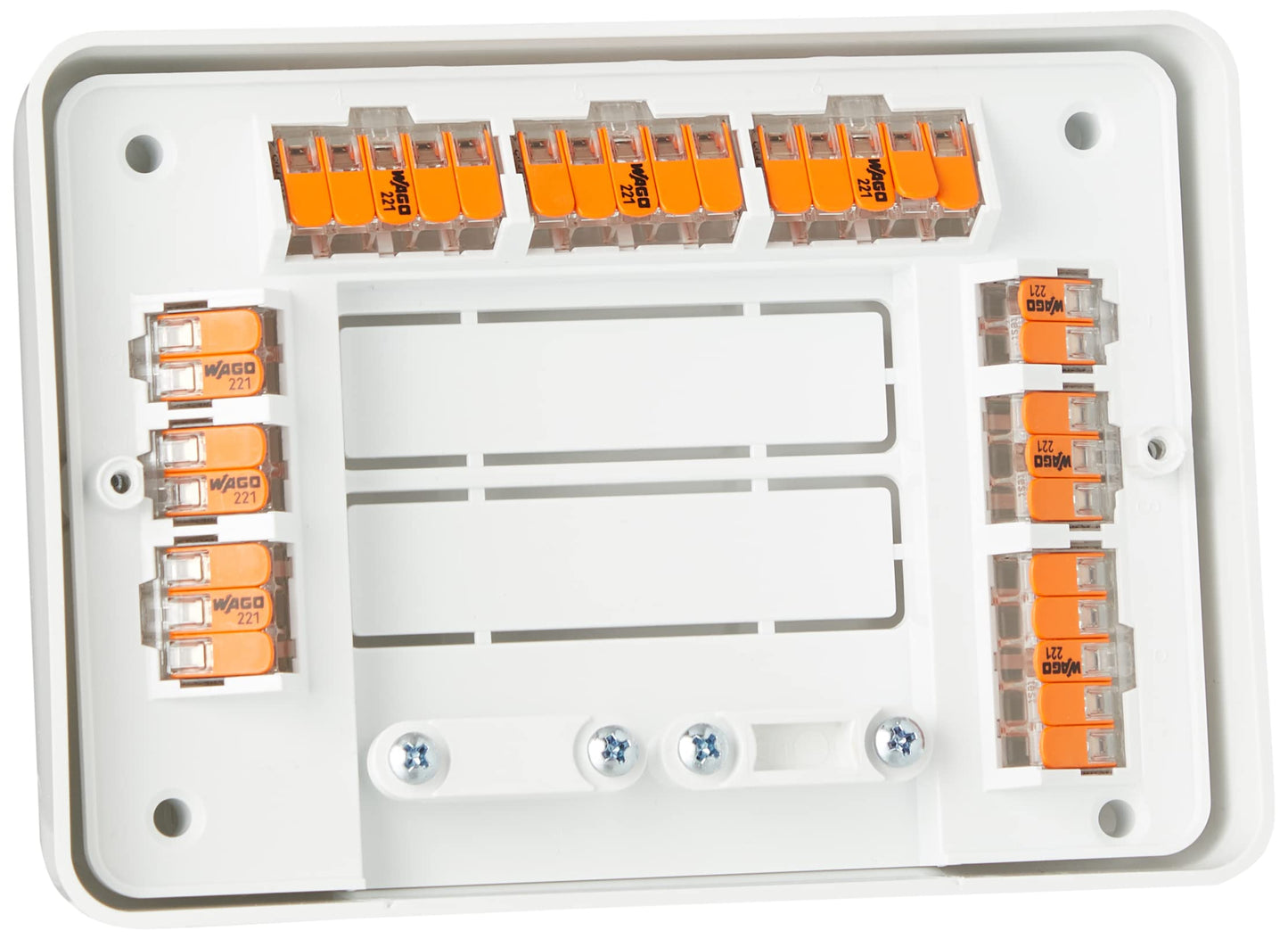 WAGO mBox L32 Wiring Centre Junction with 221 Series Compact Lever Connectors Part No. 60362958 x1 Label ‘32’ Single