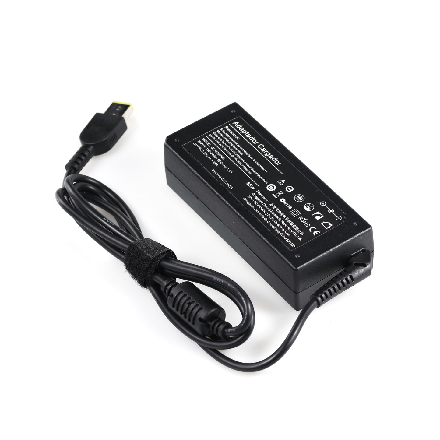 65W Lenovo Laptop Charger Yellow USB Power Supply for Lenovo ThinkPad T430 T440 T450 T460 T560 E431 E440 E531 E540, Yoga 2 11 11S 13 ADLX65NCC3A ADLX65NLC3A ADLX65NDC3A Adapter 65W Lenovo ThinkPad Charger