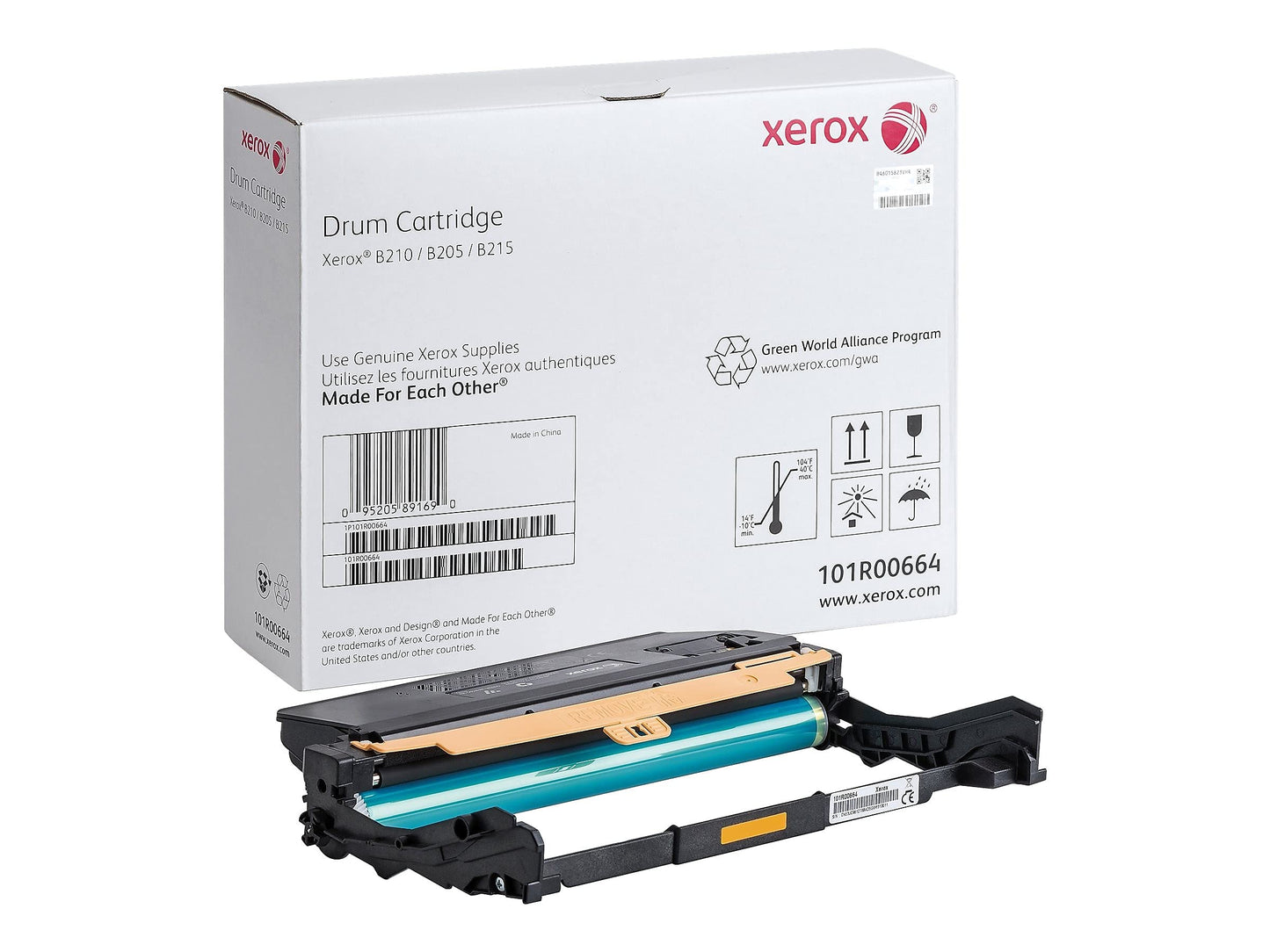 Xerox 101R00664 B210 / B205 / B215 Drum Cartridge, Black