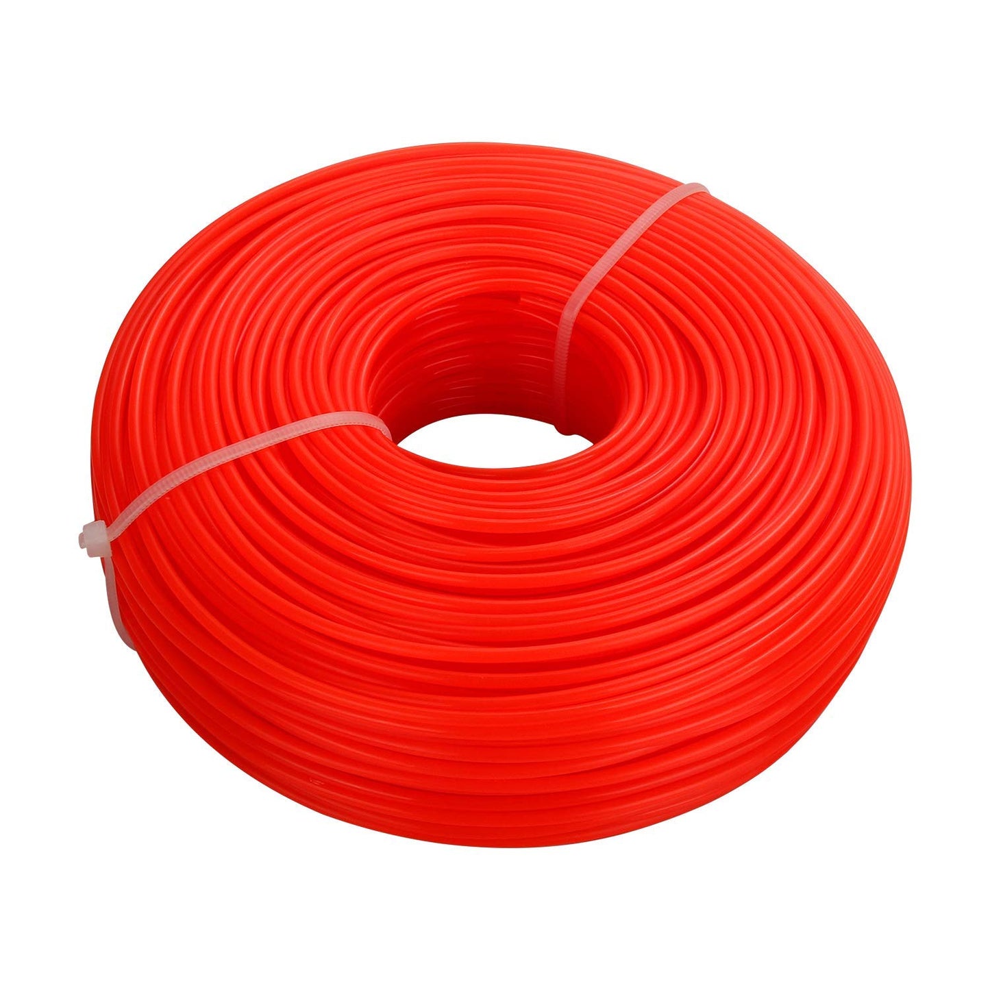 ASelected 2.4mm Nylon Strimmer Line Cord 100m Heavy Duty Strimming Wire for Garden Grass Strimmers Electric - Orange