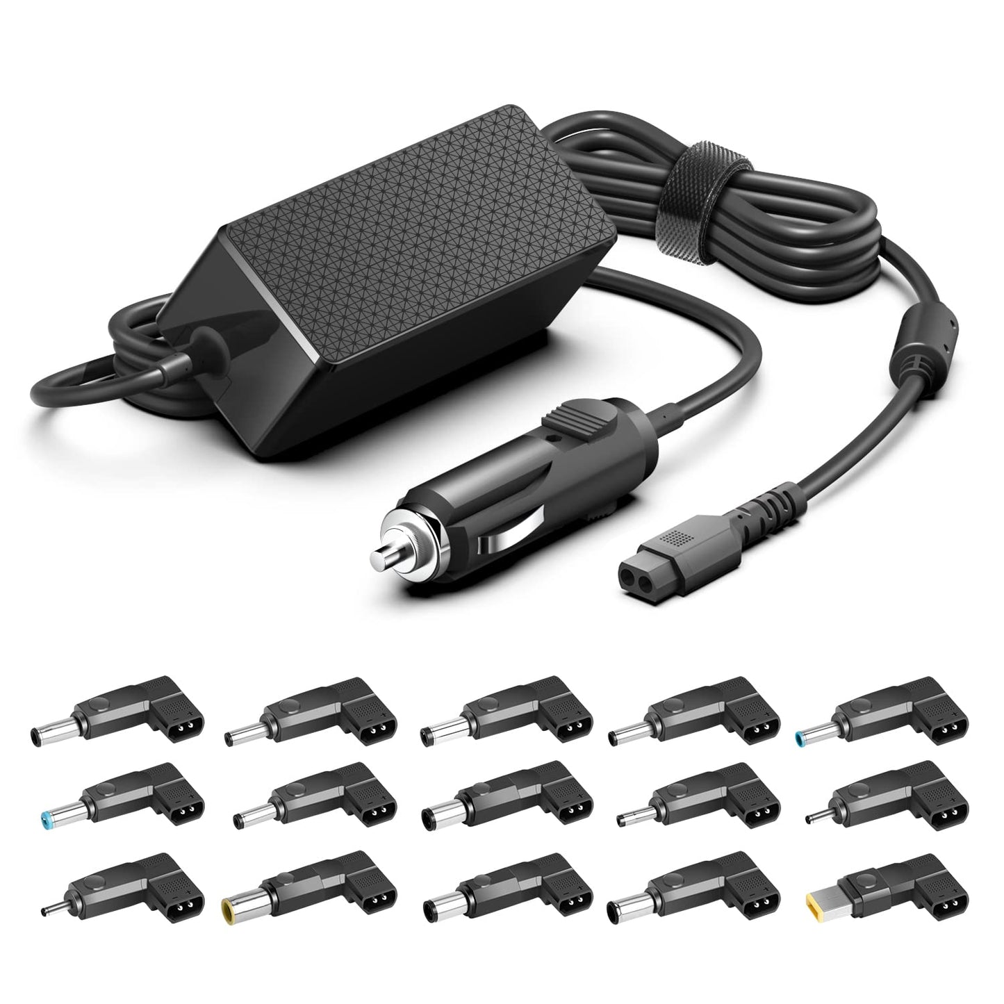 Universal Car Charger DC Adapter 12V/24V for HP Dell Toshiba Lenovo Acer Chromebook Asus Samsung Sony Notebook Laptop Power Supply 19V 19.5V 20V AOC MSI Monitor Power Lead JBL Bose LG Soundbar Speaker