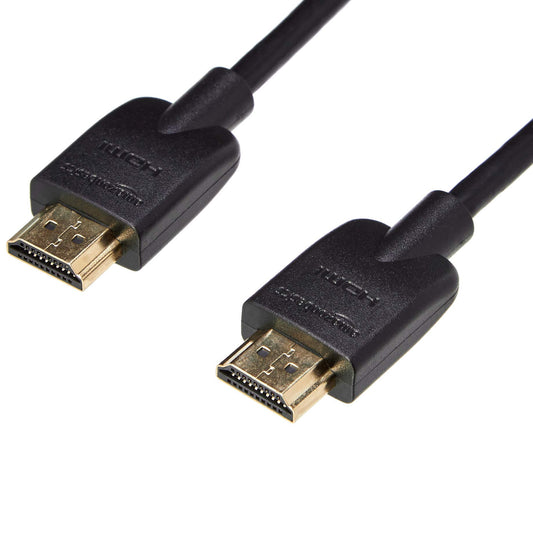 Amazon Basics Flexible HDMI to HDMI Cable, 0.3 m, Black Flexible HDMI Cable