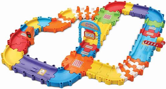 VTech Toot-Toot Drivers Track Set, First Kid's Car Set, Cars for Boys and Girls, Suitable for Kids Aged 1 to 5 Years Old, Multicolor, Box size: 30 x 24.1 x 13.3 cm