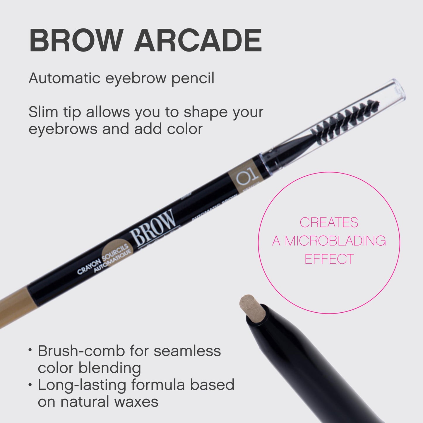 Vivienne Sabo - Automatic Brow Pencil/Crayon Sourcils Automatique/Brow Arcade 01 - blonde