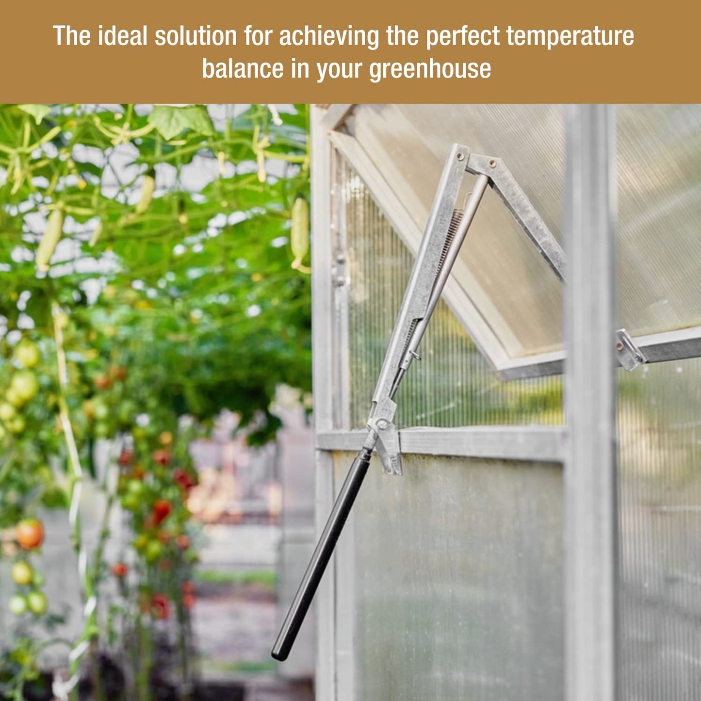 Automatic Greenhouse Window Opener Autovent with Opening Force 7KG Opens from 17-25C