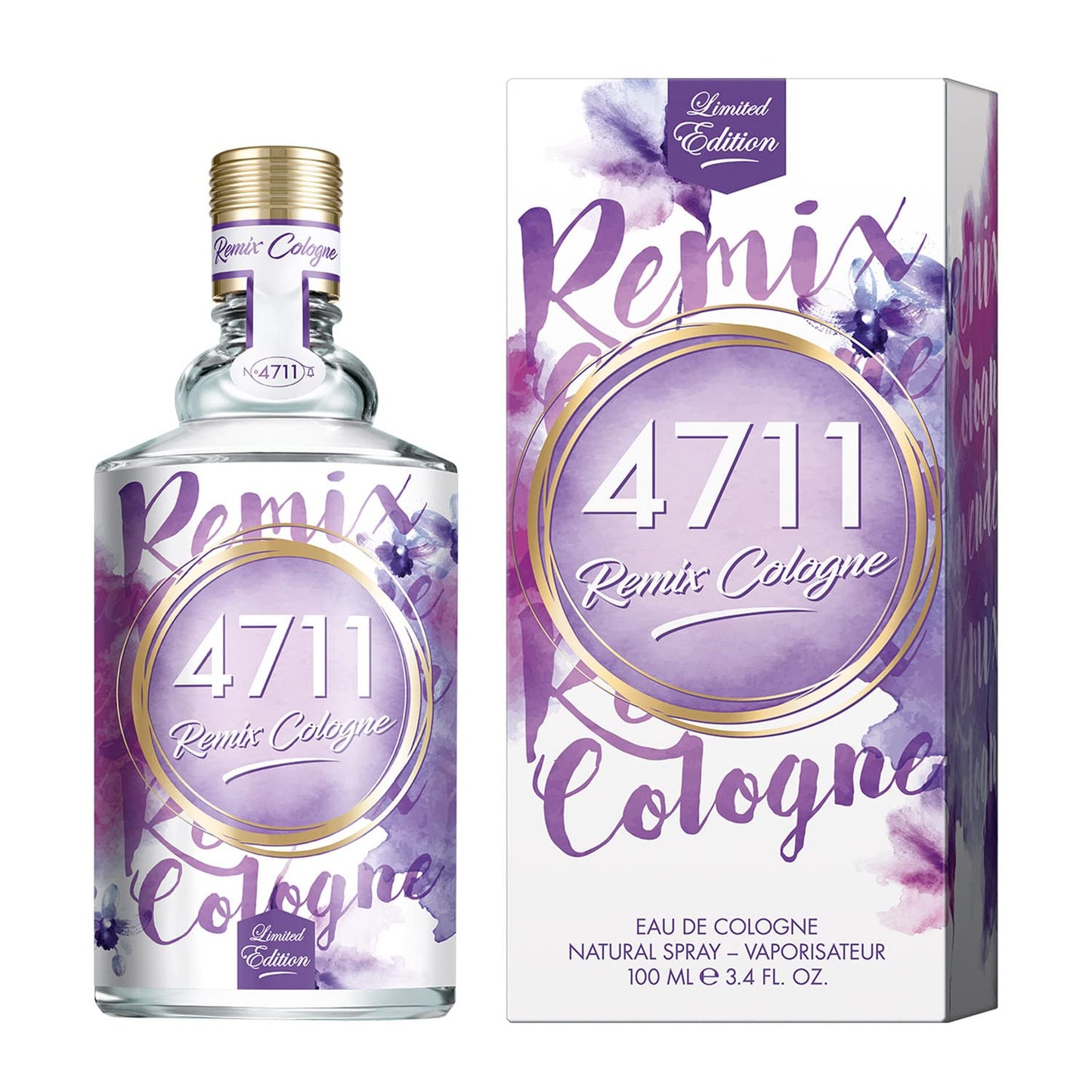 4711 Remix Lavender Cologne Eau De Cologne 100ml, 1 - Pack 100 ml (Pack of 1)