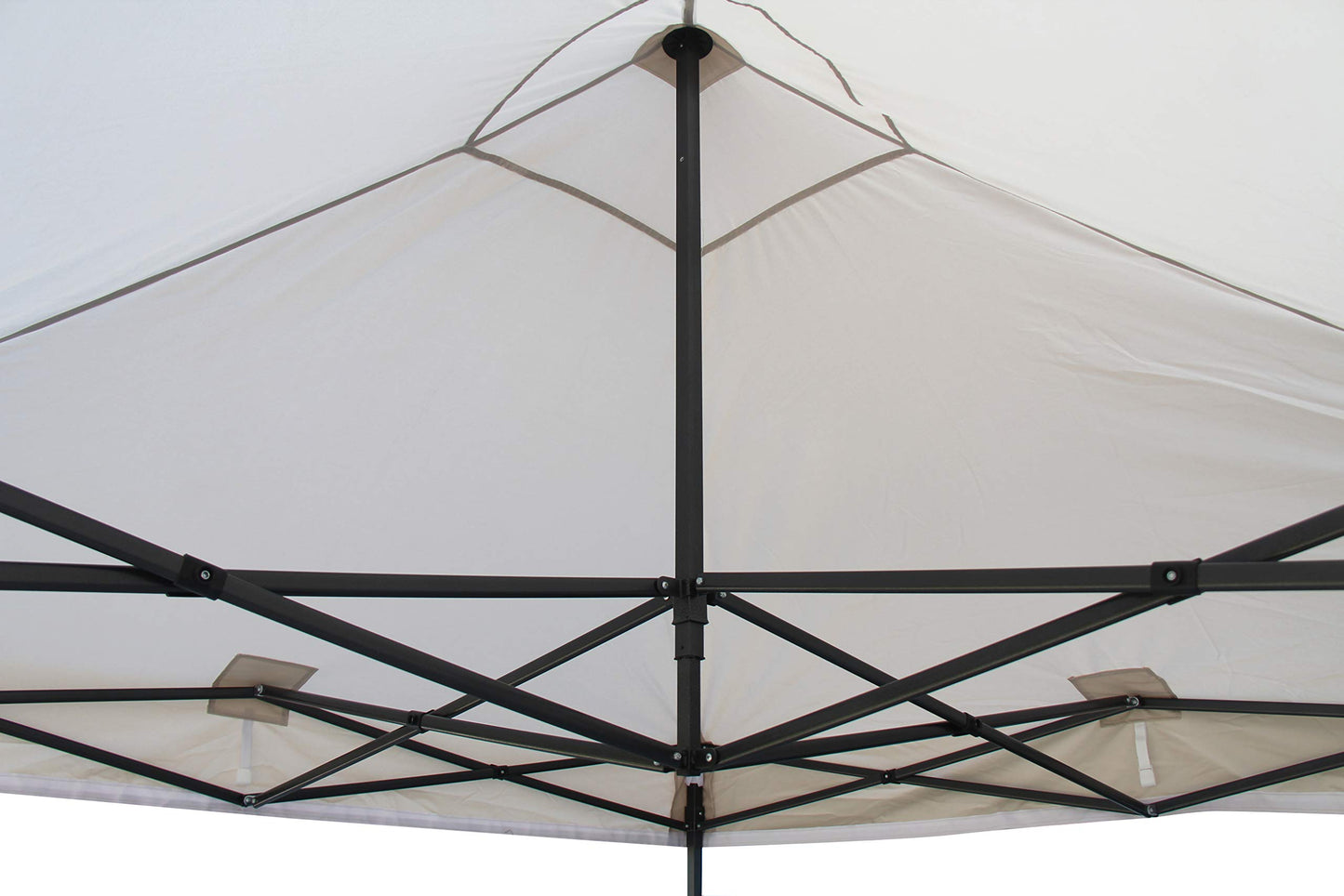 All Seasons Gazebos 2.5x2.5m Pop Up | Heavy Duty, Fully Waterproof Gazebo, High-Grade Materials (Beige) Beige