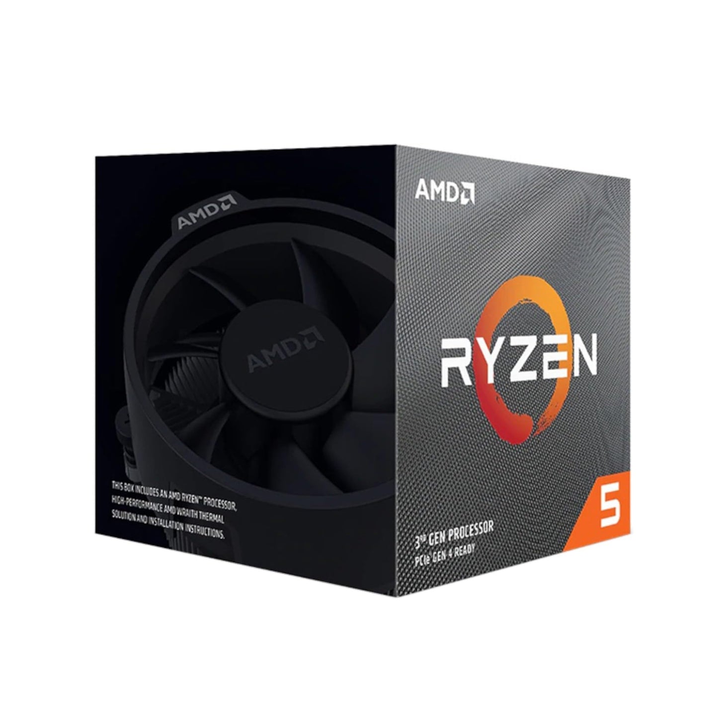 AMD Ryzen 5 3400G Processor (4C/8T, 6 MB cache, 4.2 GHz Max Boost) with Radeon RX Vega 11 Graphics Processor Only