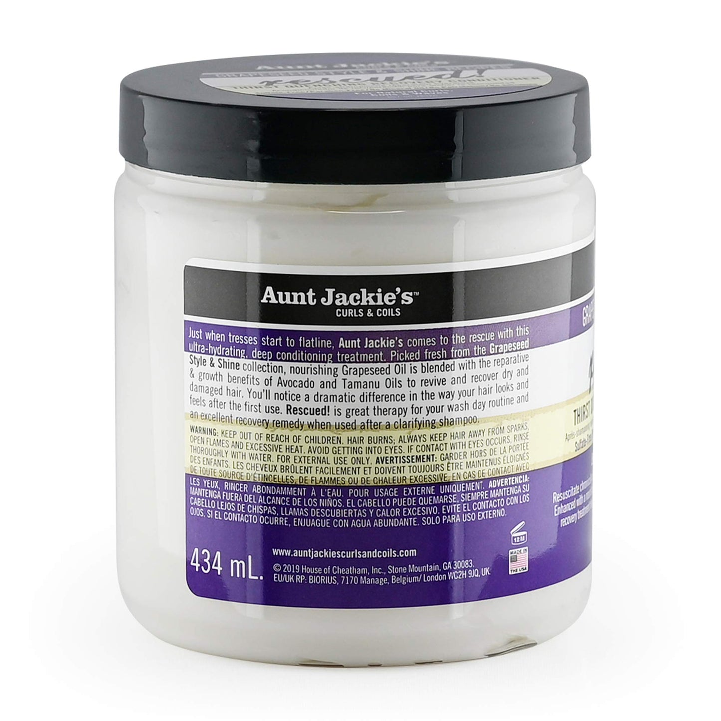 Aunt Jackie's Grapeseed Rescued Conditioner