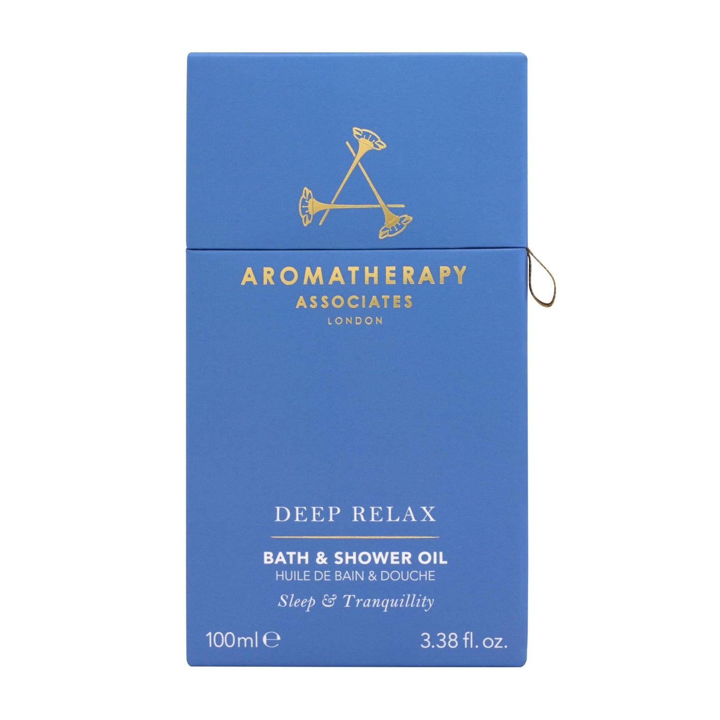 Aromatherapy Associates Bath and Shower Oil, Luxury Spa, Natural Bath, Bath Oil, Vegan, Cruelty Free, Environment Friendly (Deep Relax Bath and Shower Oil 100ml) Deep Relax Bath And Shower Oil 100 ml (Pack of 1)