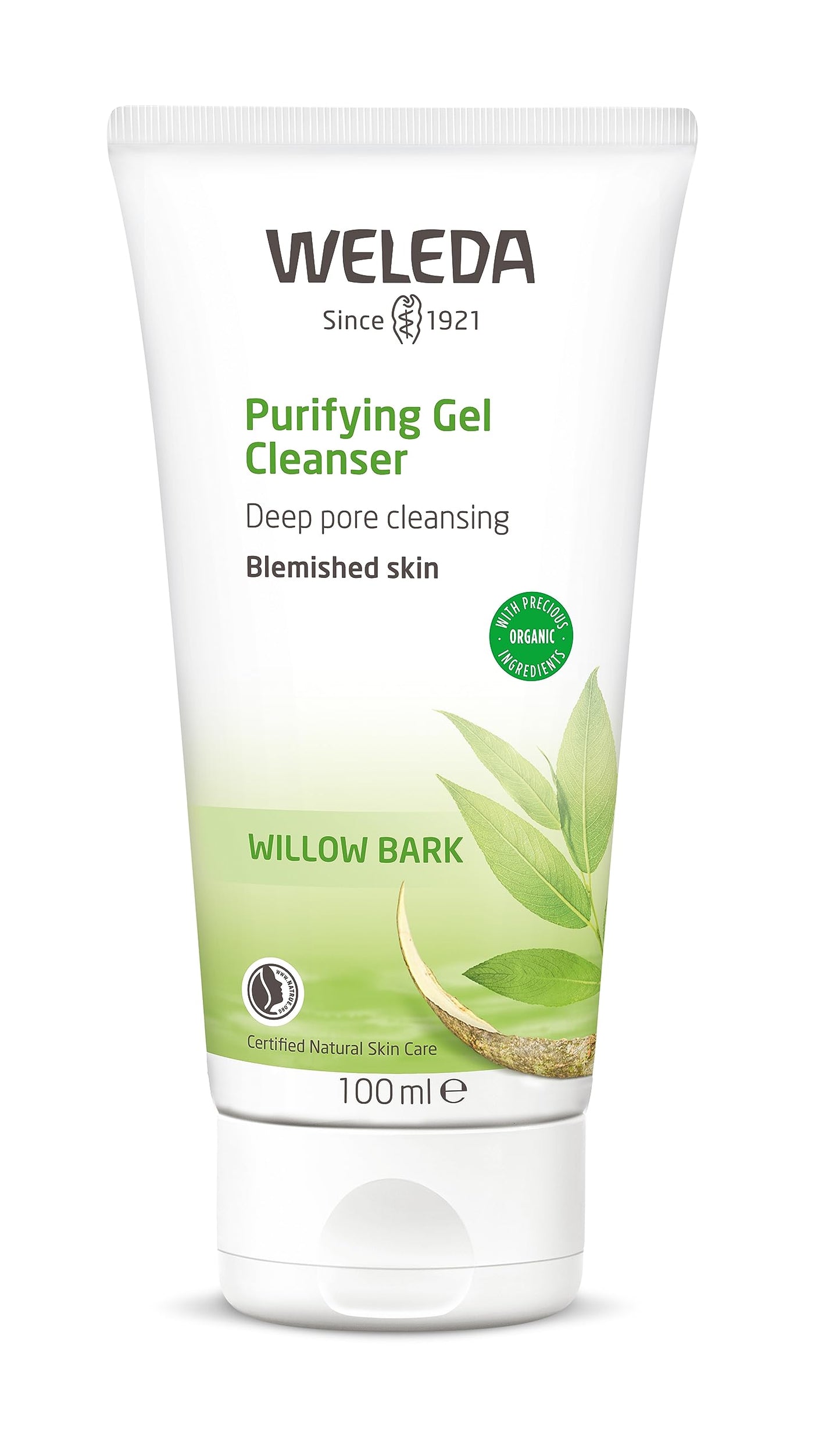 Weleda Willow Bark Purifying Gel Cleanser, 100 ml 100 ml (Pack of 1)