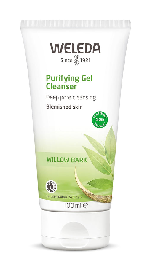 Weleda Willow Bark Purifying Gel Cleanser, 100 ml 100 ml (Pack of 1)