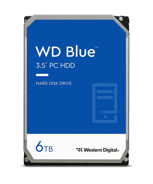 Western Digital WD60EZAZ 6TB BLUE 256MB 3.5IN SATA 6GB/S 5400rpm:: (Components > Internal Hard Drives) 6 TB SMR