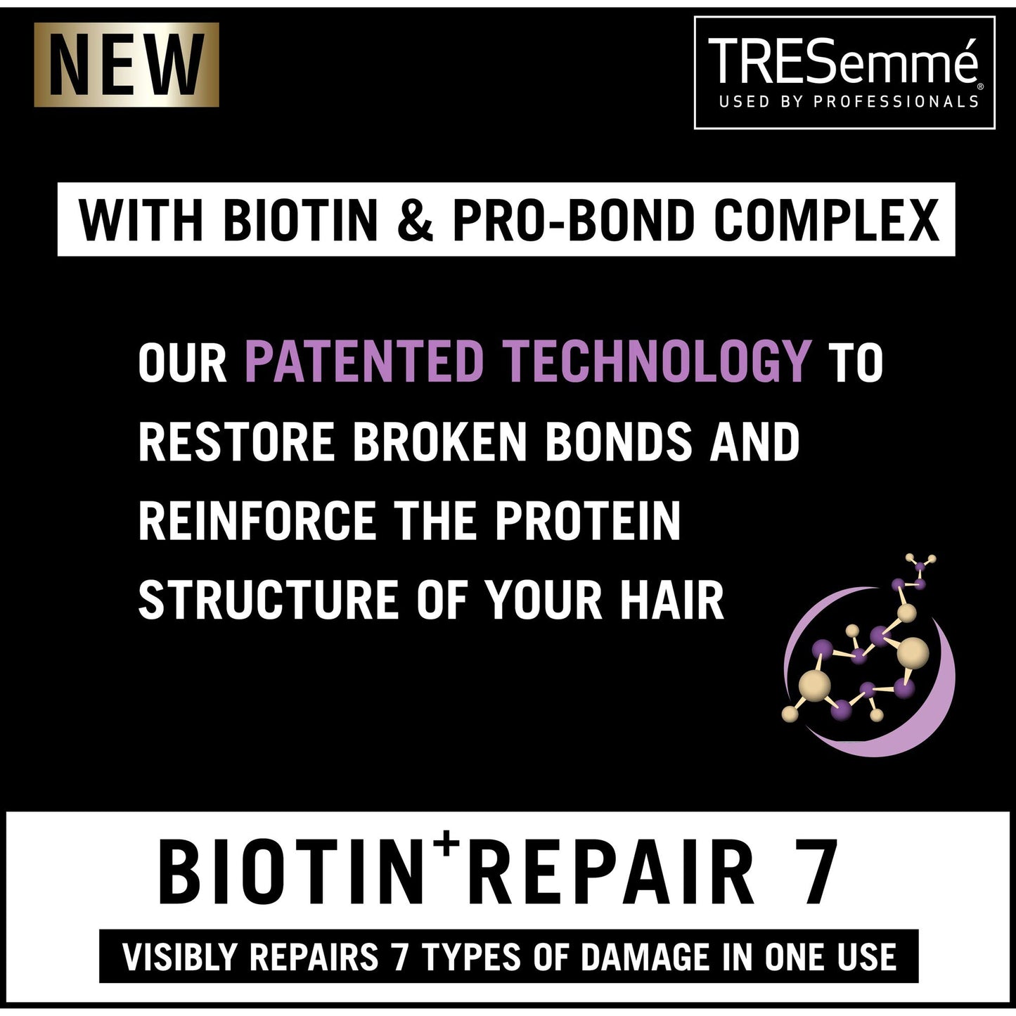 TRESemme Conditioner Biotin+ Repair, 700 ml White 700 ml (Pack of 1)