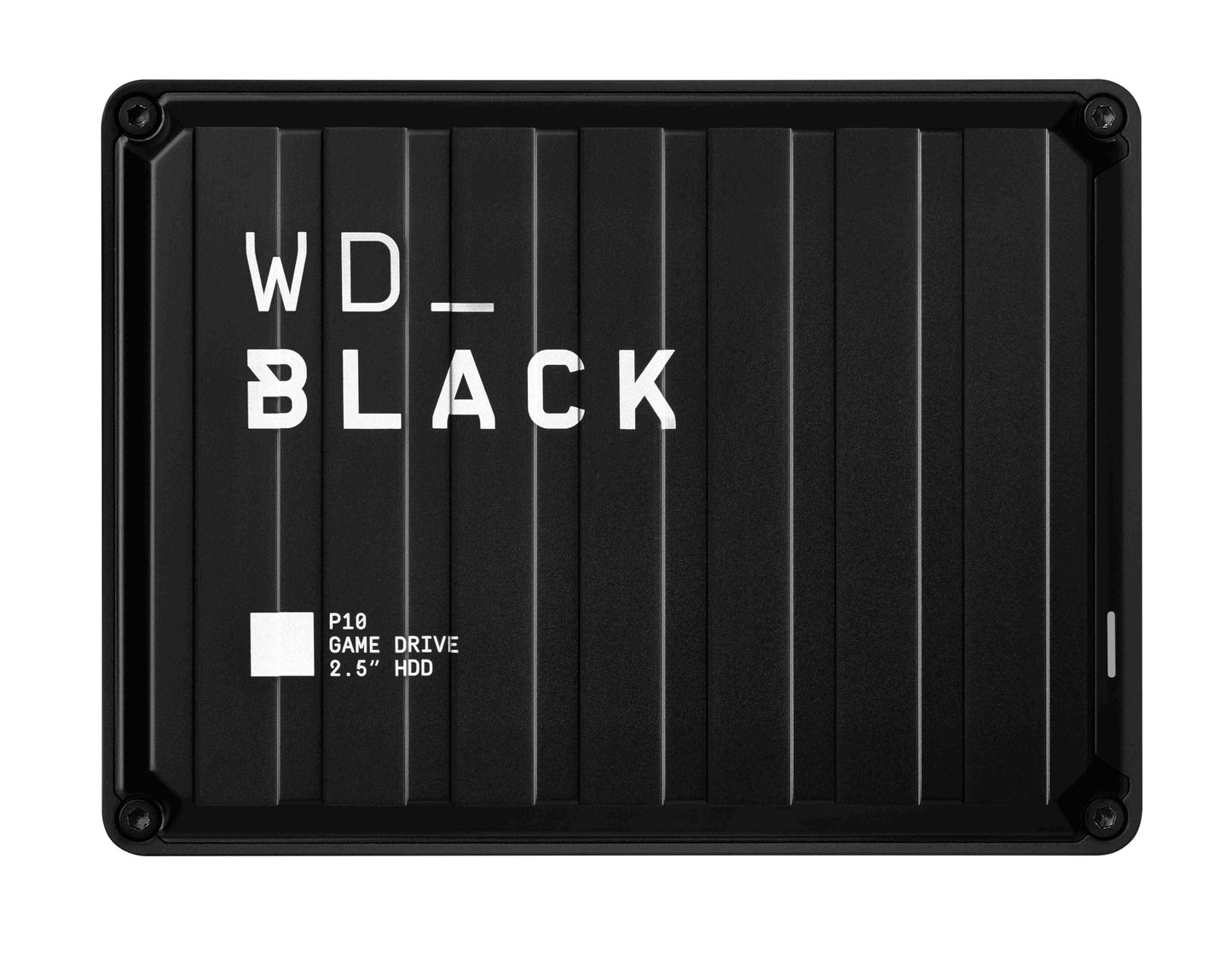 WD_BLACK P10 4TB Game Drive, portable external HDD, works with Playstation, Xbox, PC, & Mac, save up to 125 games HDD Portable Black