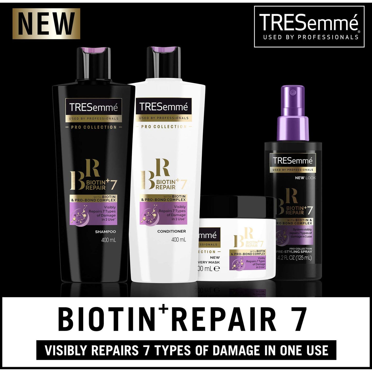 TRESemme Conditioner Biotin+ Repair, 700 ml White 700 ml (Pack of 1)