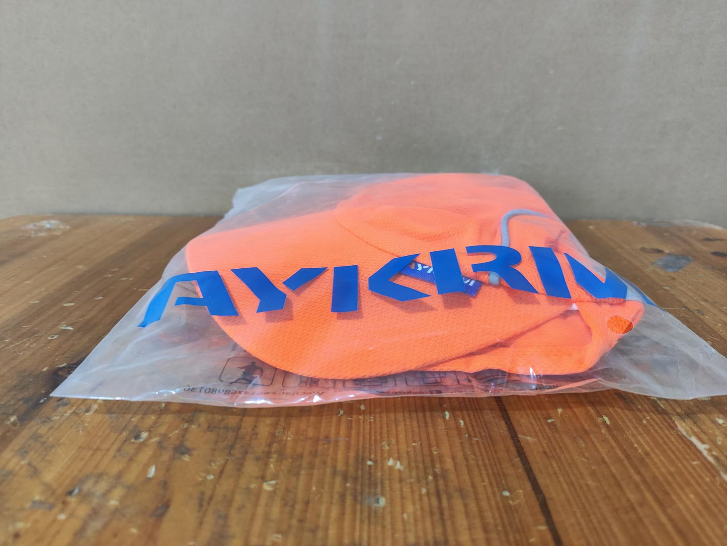 AYKRM Summer Breathable Orange work hat High Visibility Legionnaires Cap/Reflective hat 7 1/8 Orange+gray