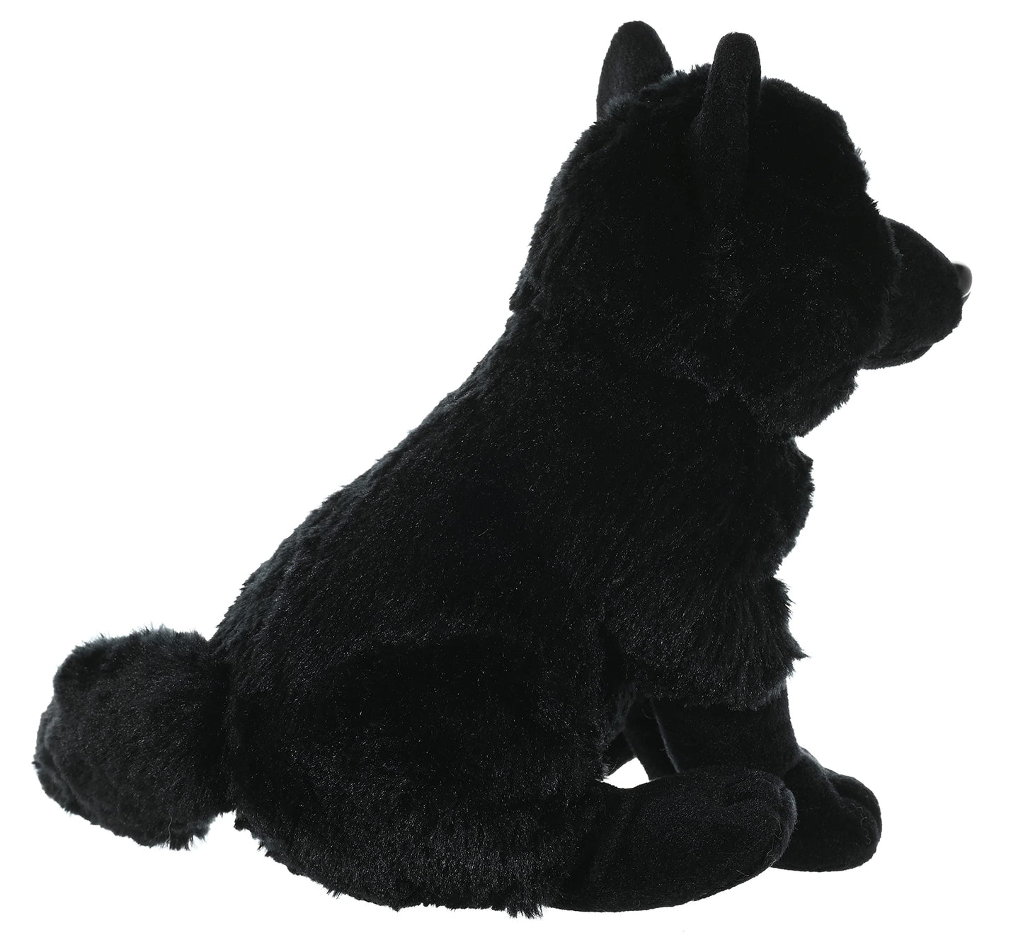 WILD REPUBLIC 23075 cuddlekins wolf black Stuffed Animal Plush Toy