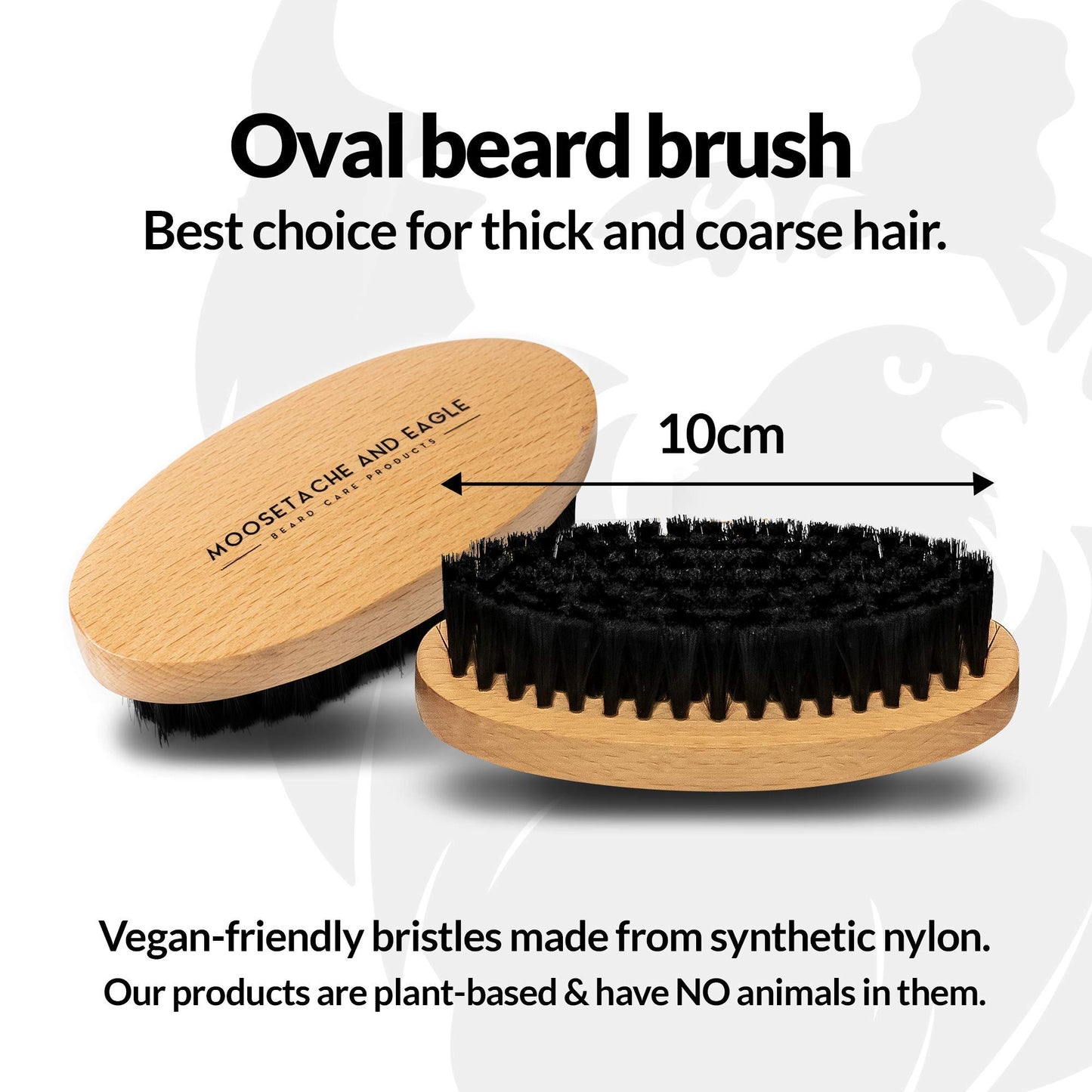 [Upgraded] Moosetache And Eagle 8 in 1 Mens Beard Grooming Kit for Men - 100% Vegan, 0% Alcohol Luxury Beard Kit for Men - Beard Oil and Balm Set, Beard Brush and Comb Set, Scissors, Tweezers & Towel