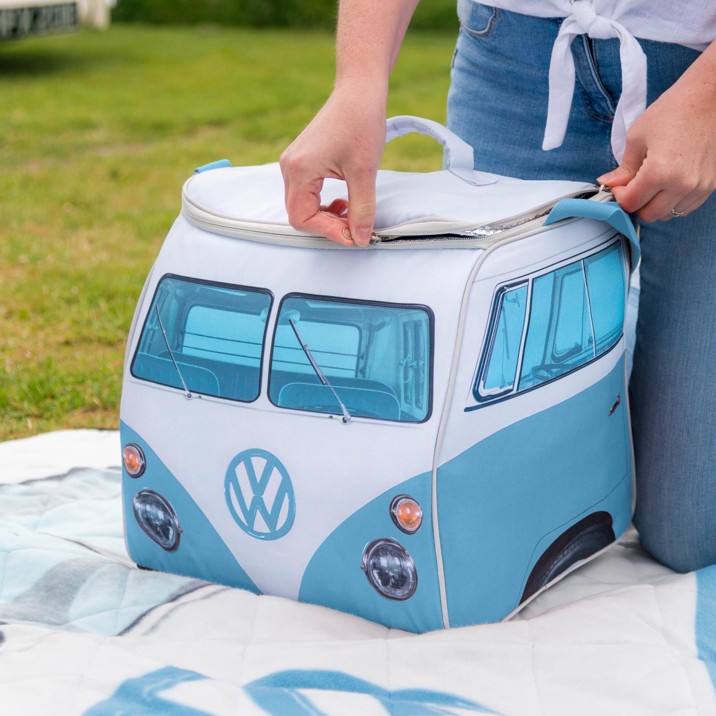 ‎Boardmasters VW Camper Van Large Cooler Bag Blue Single