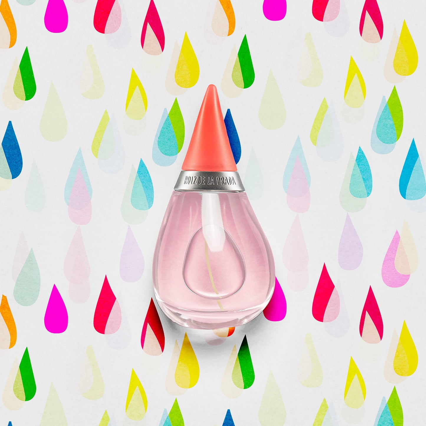 Agatha Ruiz de la Prada Perfume - Gotas de Color, Eau de Toilette for Women - Long Lasting - Playful, Modern and Young Fragance - Fruity and Floral Notes - Ideal for Day Wear - 100 ml 100 ml (Pack of 1)