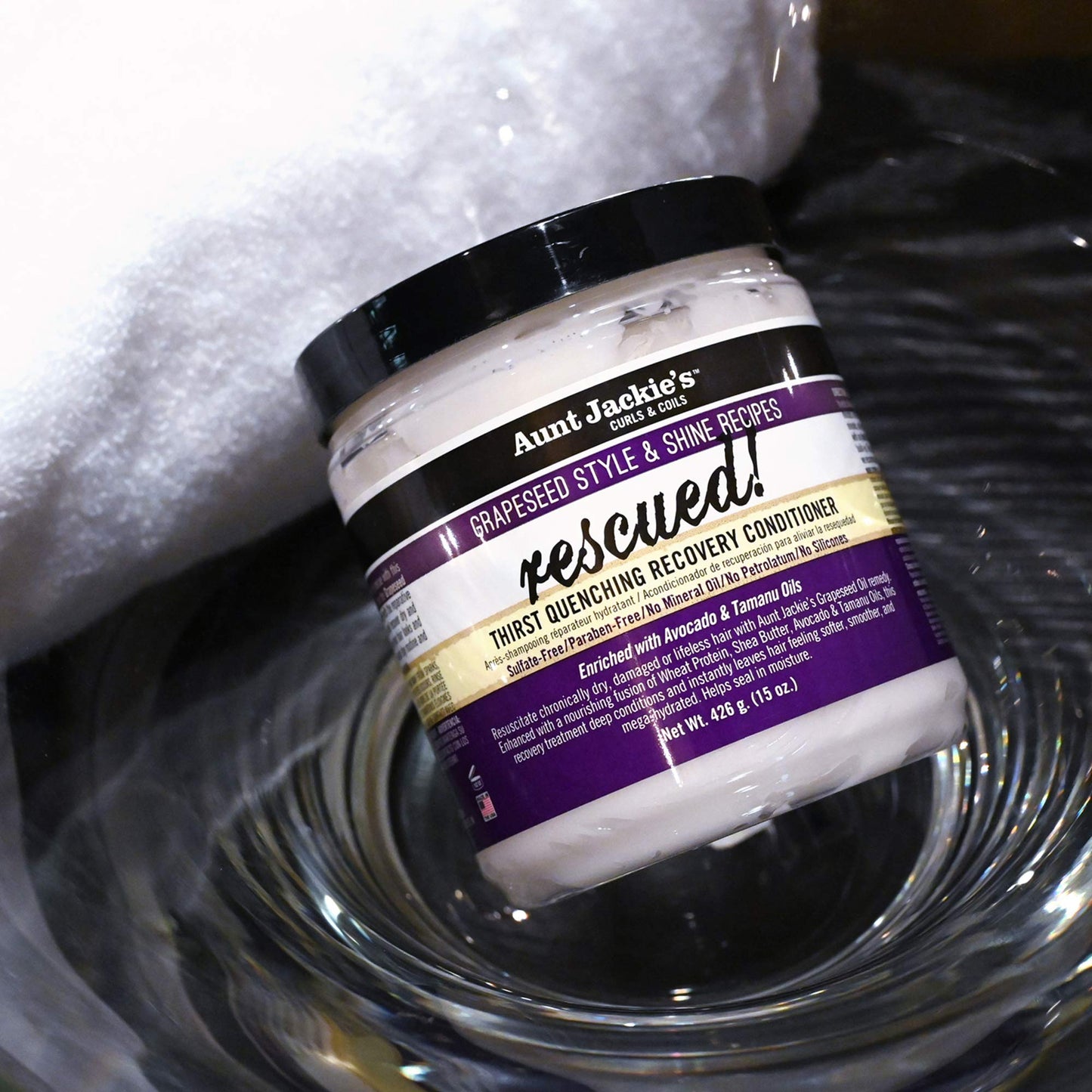 Aunt Jackie's Grapeseed Rescued Conditioner