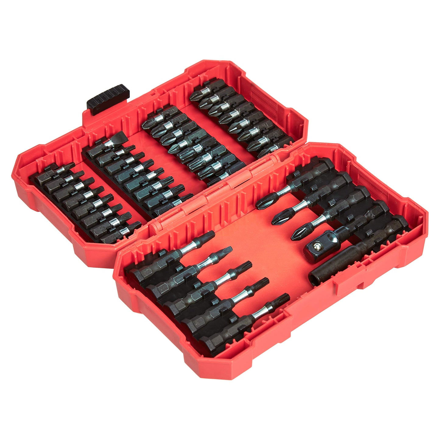 Amazon Basics 42-Piece Impact Screwdriver Bit Set Phillips, Slotted and Torx, Variety Pack