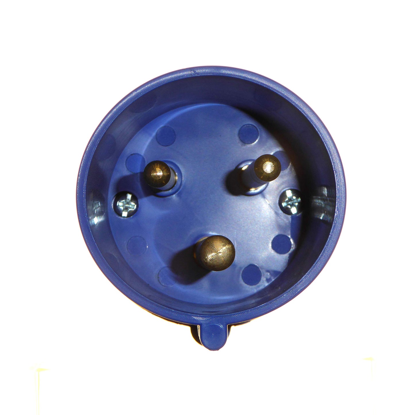 32 Amp 3 Pin Plug & Surface Socket 230V IP44 32A 2P+E 1 Phase Indoor/Outdoor Rainsafe Industrial 32A IEC Blue