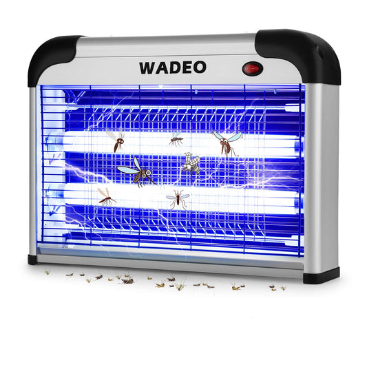 WADEO Fly Killer Insect Killer UV Light Lamp Bug Zapper Mosquito Killer Electric Indoor for Residential Home and Commercial Use (20W)