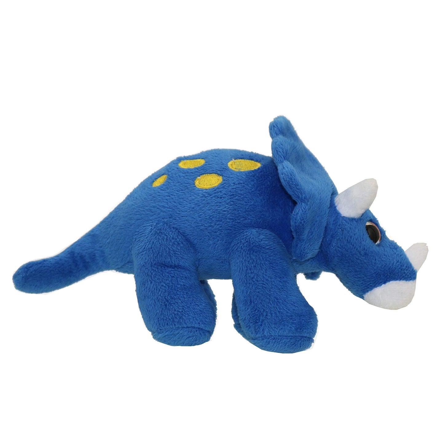 Wilberry - Dinosaurs - Blue Triceratops Soft Toy - WB001405