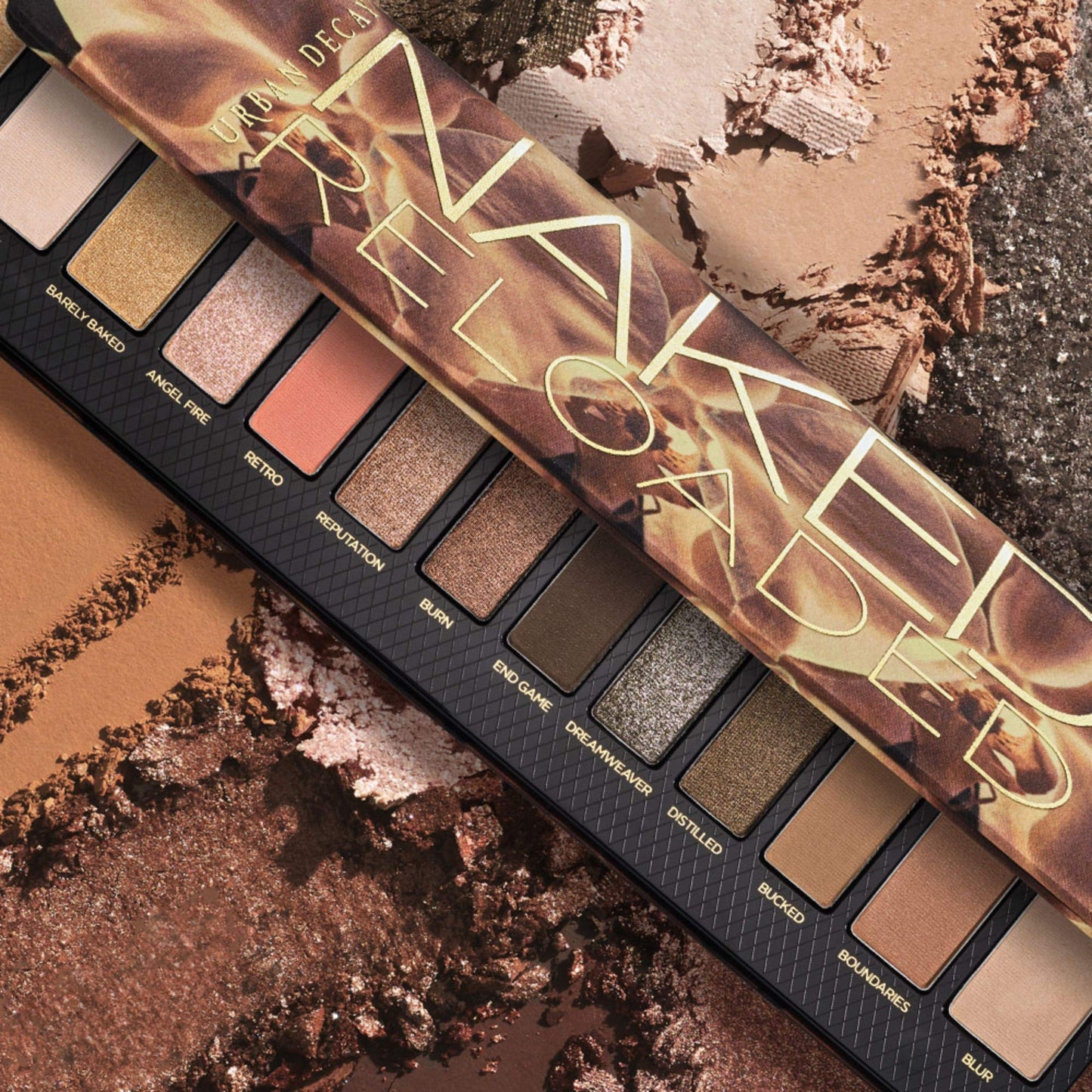 Urban Decay Naked Basics Eyeshadow Palette, 6 Blendable Matte Nudes Shades Reloaded